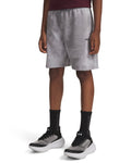 UA Icon Fleece Vintage Boys' Shorts - Gray