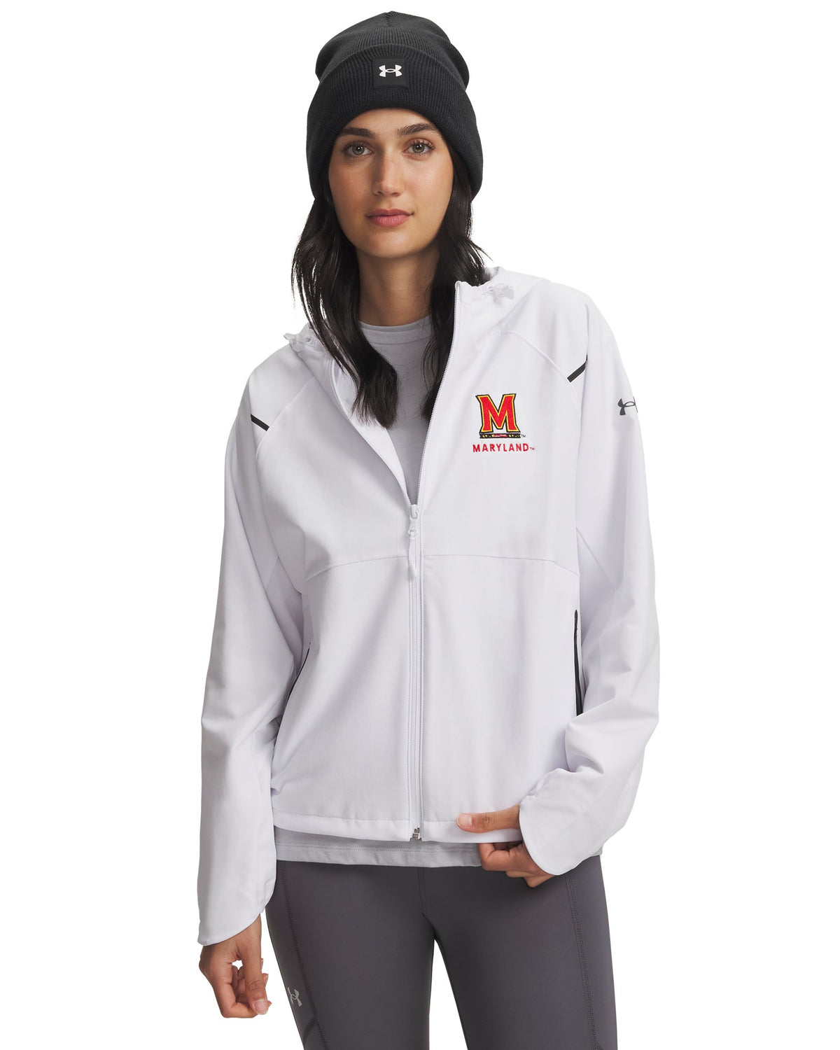 UA Unstoppable Collegiate Women's Jacket - White