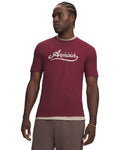 UA Vintage Script Men's Short Sleeve - Red