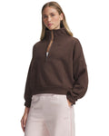 UA Icon Fleece Women's  ½ Zip - Brown