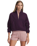 UA Icon Fleece Women's  ½ Zip - Purple