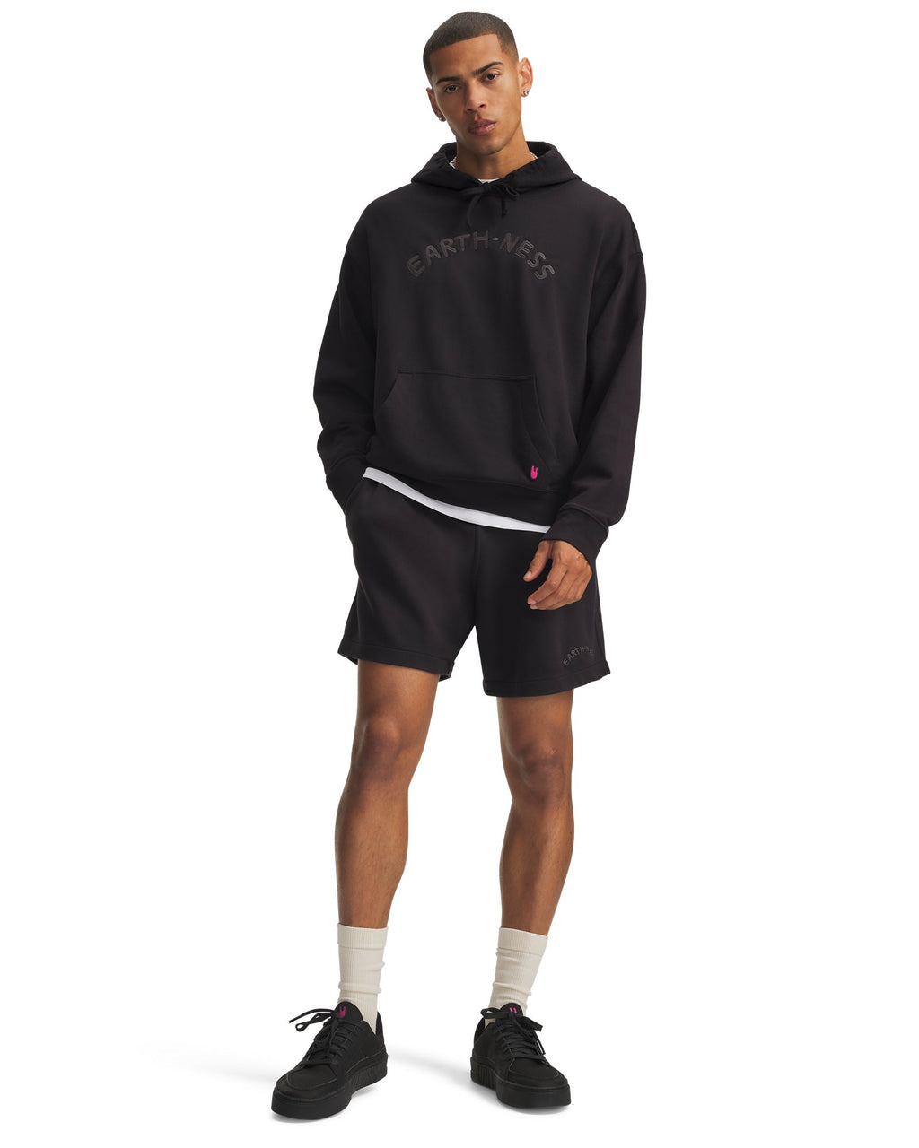 UNLESS Earthness Unisex Hoodie - Black