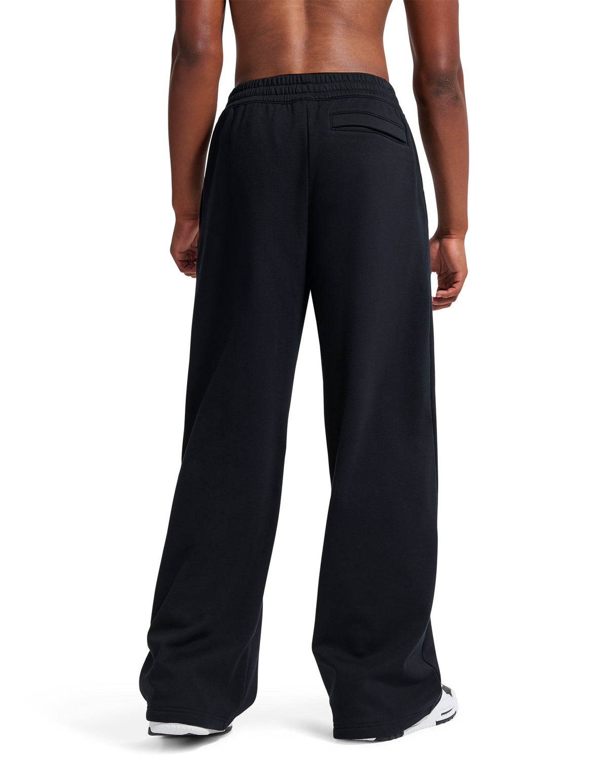 UA x P-Star Performance Fleece Unisex Wide Leg Pants - Black