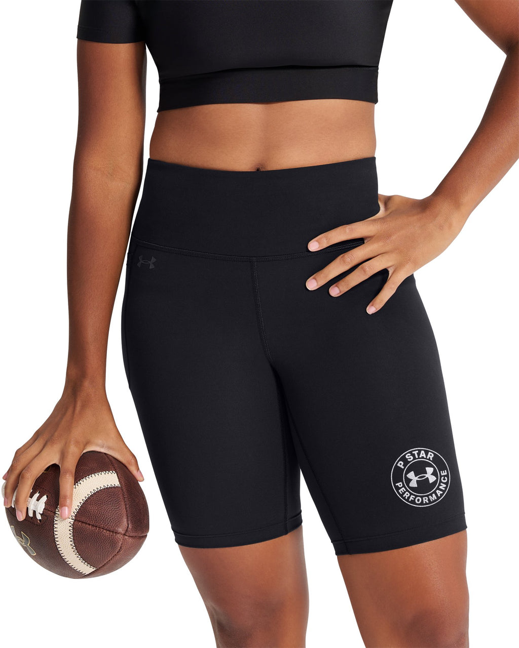 UA x P-Star Performance Women's Bike Shorts - Black