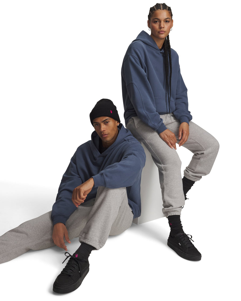 UNLESS Lux Terry Unisex Sweatpants - Brown
