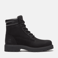 Womens Auburn Falls 6Inch Waterproof Boot TBL Black Nubuck HERO