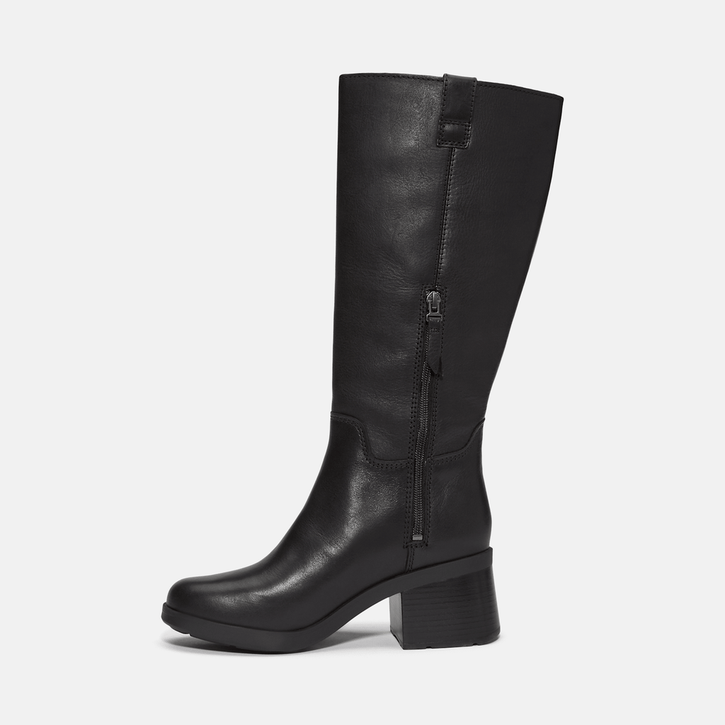 Womens Bellevaux Tall SideZip Boot TBL Black FullGrain ALT6