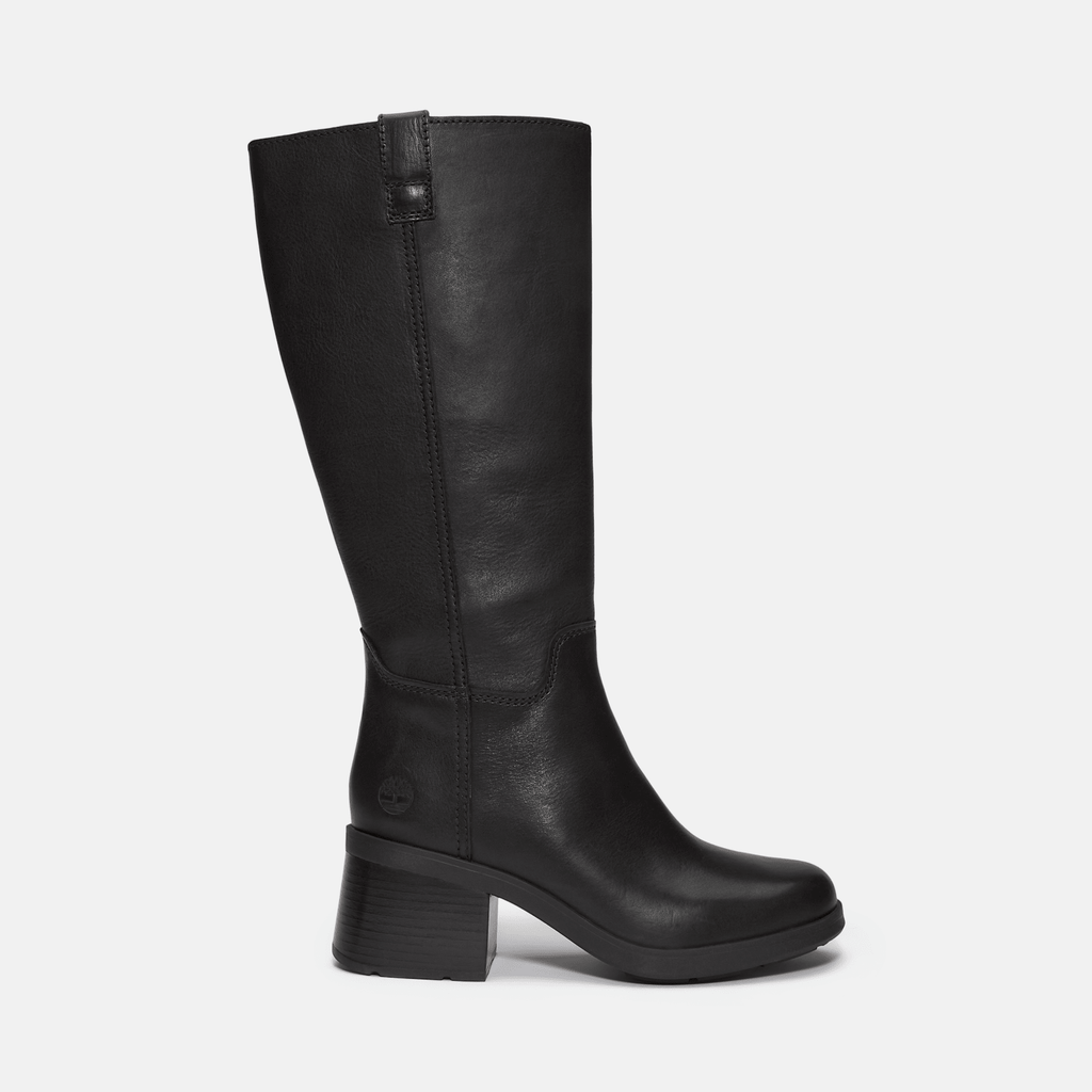 Womens Bellevaux Tall SideZip Boot TBL Black FullGrain HERO