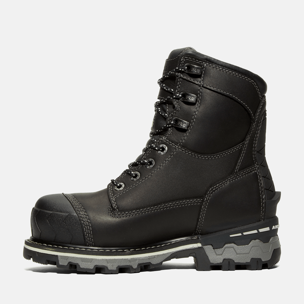 Womens Boondock 8 Composite Toe Waterproof Work Boot TBL BlackGrey ALT6