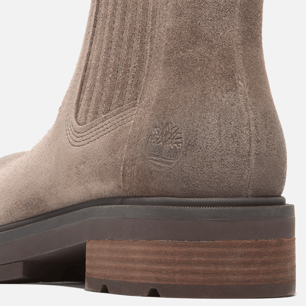 Womens Brimfield Chelsea Boot TBL Brown Suede ALT7