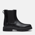 Womens Britton Drive Chelsea Boot TBL Black FullGrain HERO
