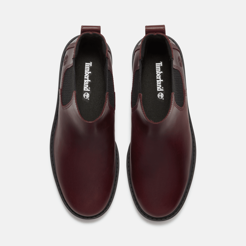 Womens Britton Drive Chelsea Boot TBL Burgundy FullGrain ALT2