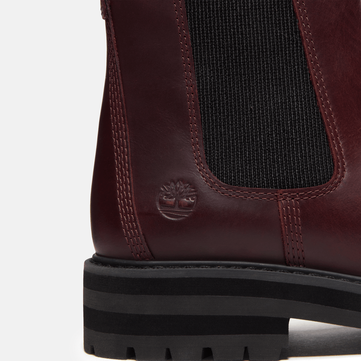 Womens Britton Drive Chelsea Boot TBL Burgundy FullGrain ALT7