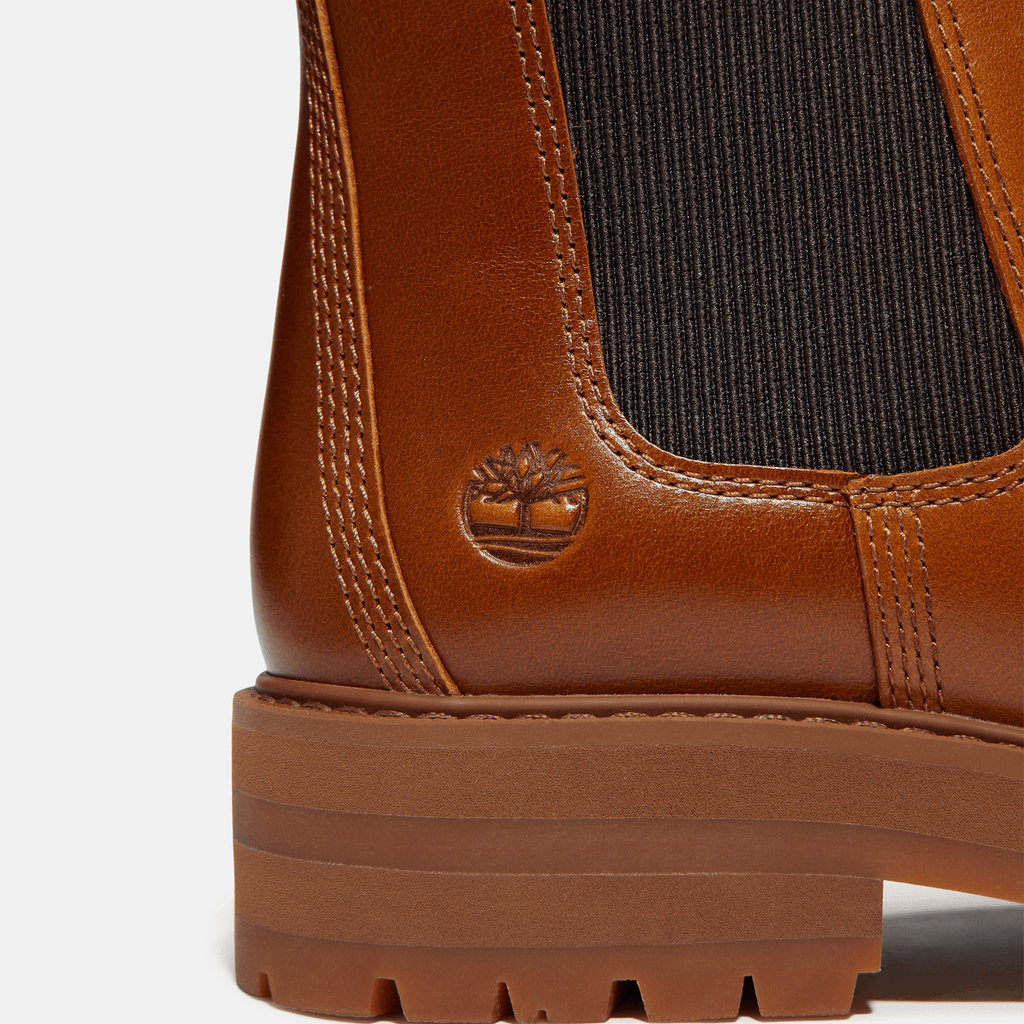 Womens Britton Drive Chelsea Boot TBL Medium Brown FullGrain ALT7