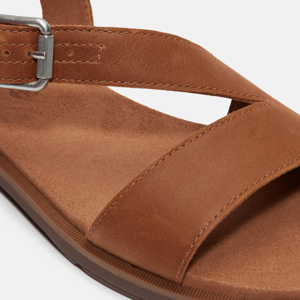 Womens Calista Bay Backstrap Sandal TBL Rust FullGrain ALT7