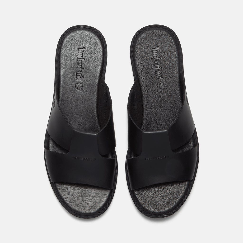 Womens Calista Bay Slide Sandal TBL Black FullGrain ALT2