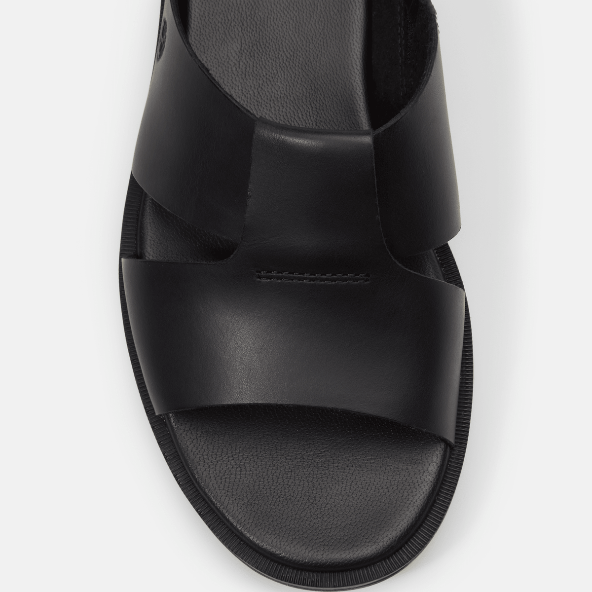 Womens Calista Bay Slide Sandal TBL Black FullGrain ALT7