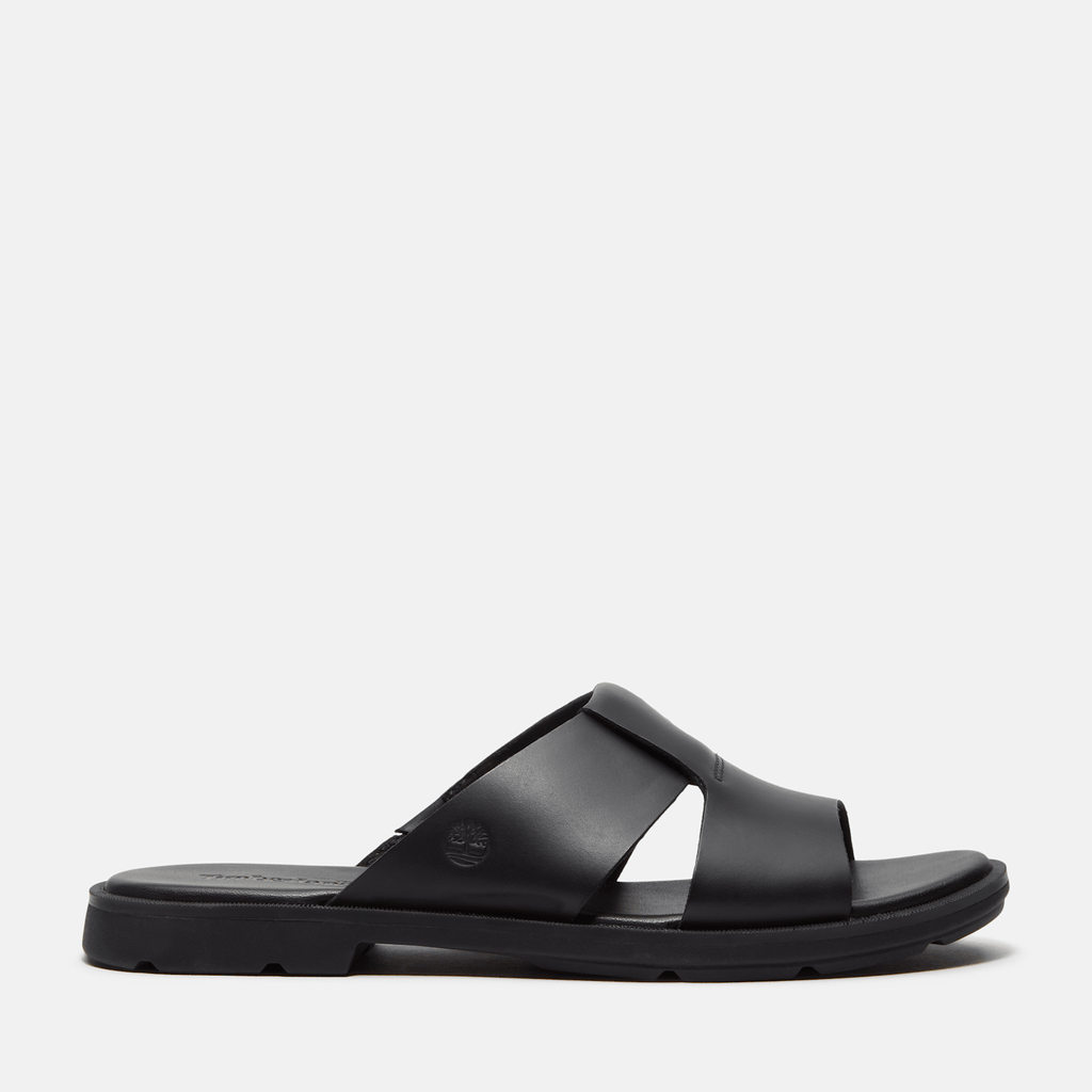 Womens Calista Bay Slide Sandal TBL Black FullGrain HERO