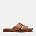 Womens Calista Bay Slide Sandal TBL Brown FullGrain HERO