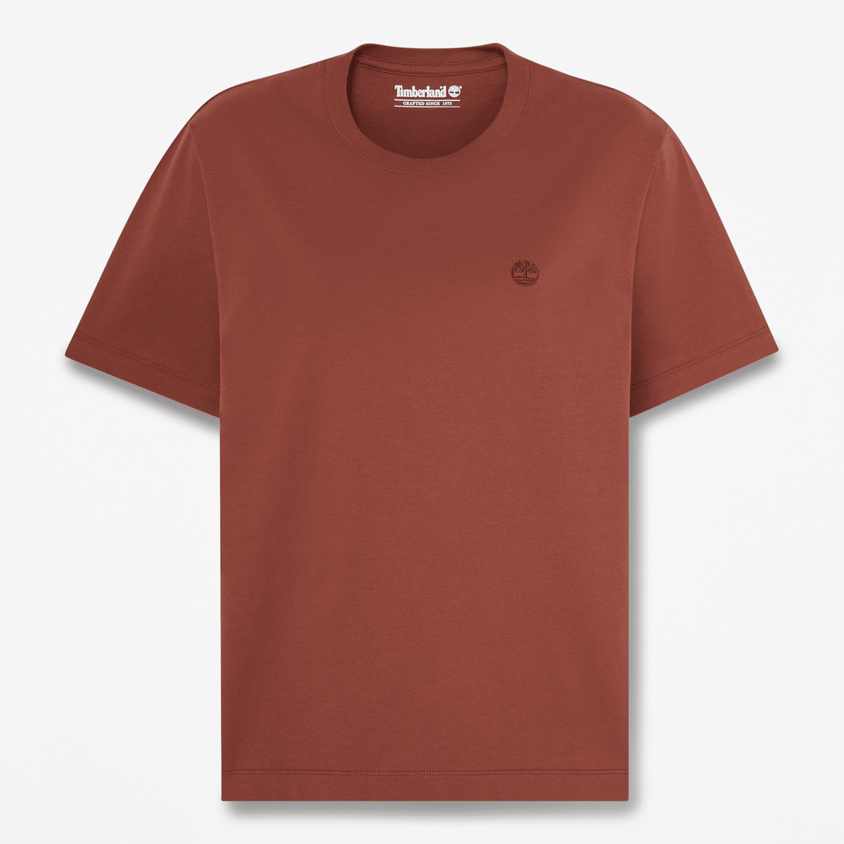 Womens Crafted Crew ShortSleeve TShirt TBL Brown HERO