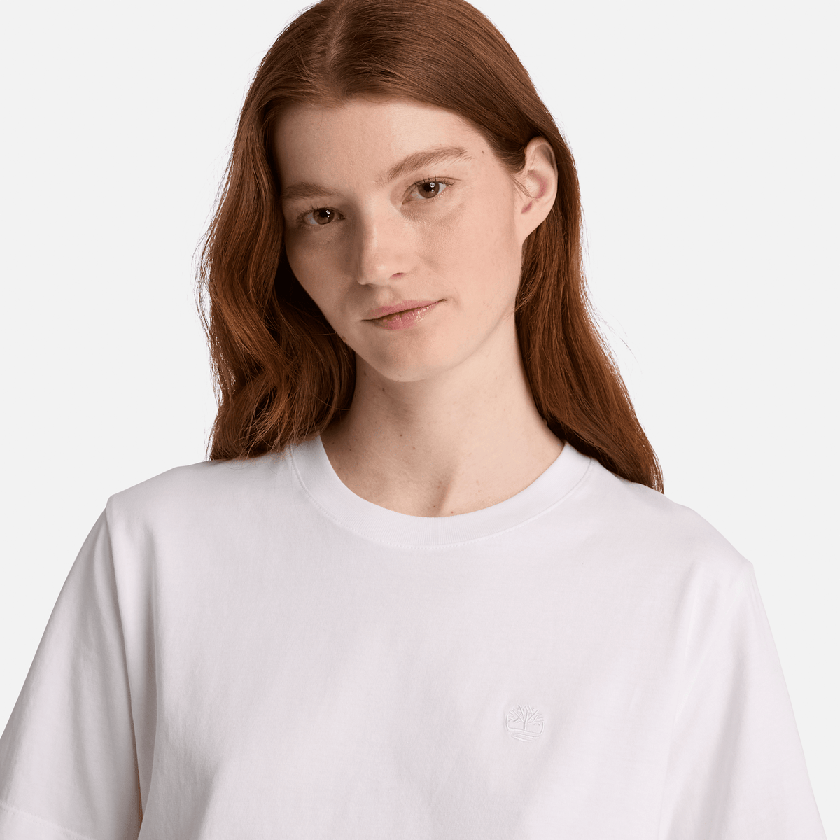 Womens Crafted Crew ShortSleeve TShirt TBL White ALT3