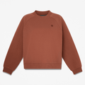 Womens Crafted Crew Sweatshirt TBL Brown HERO