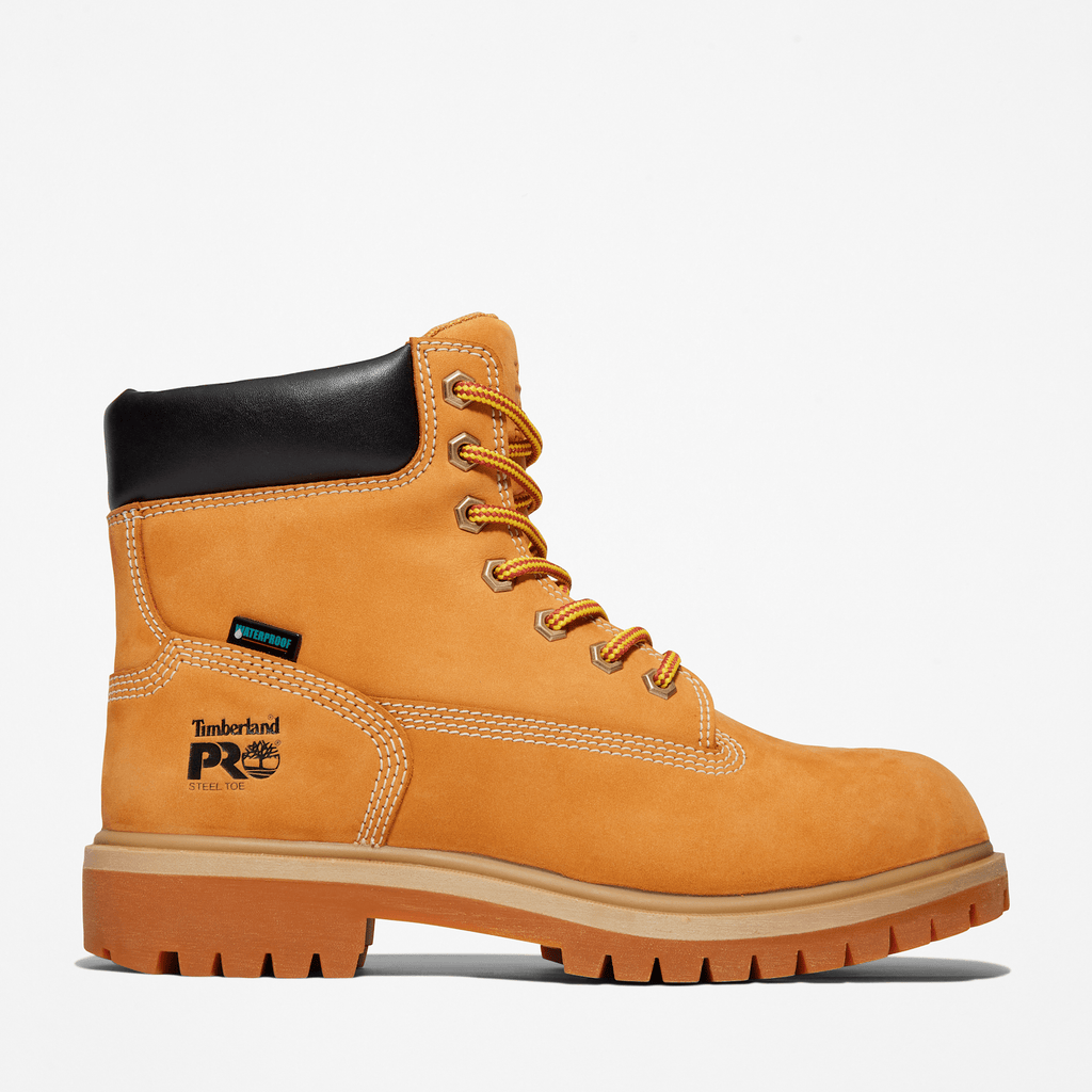 Womens Direct Attach 6 Steel Toe Waterproof Work Boot TBL Wheat HERO