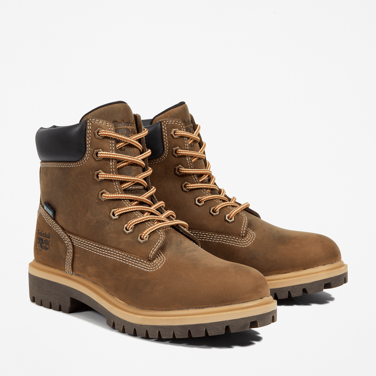 Womens Direct Attach 6 Waterproof Work Boot TBL Turkish Coffee Brown ALT4