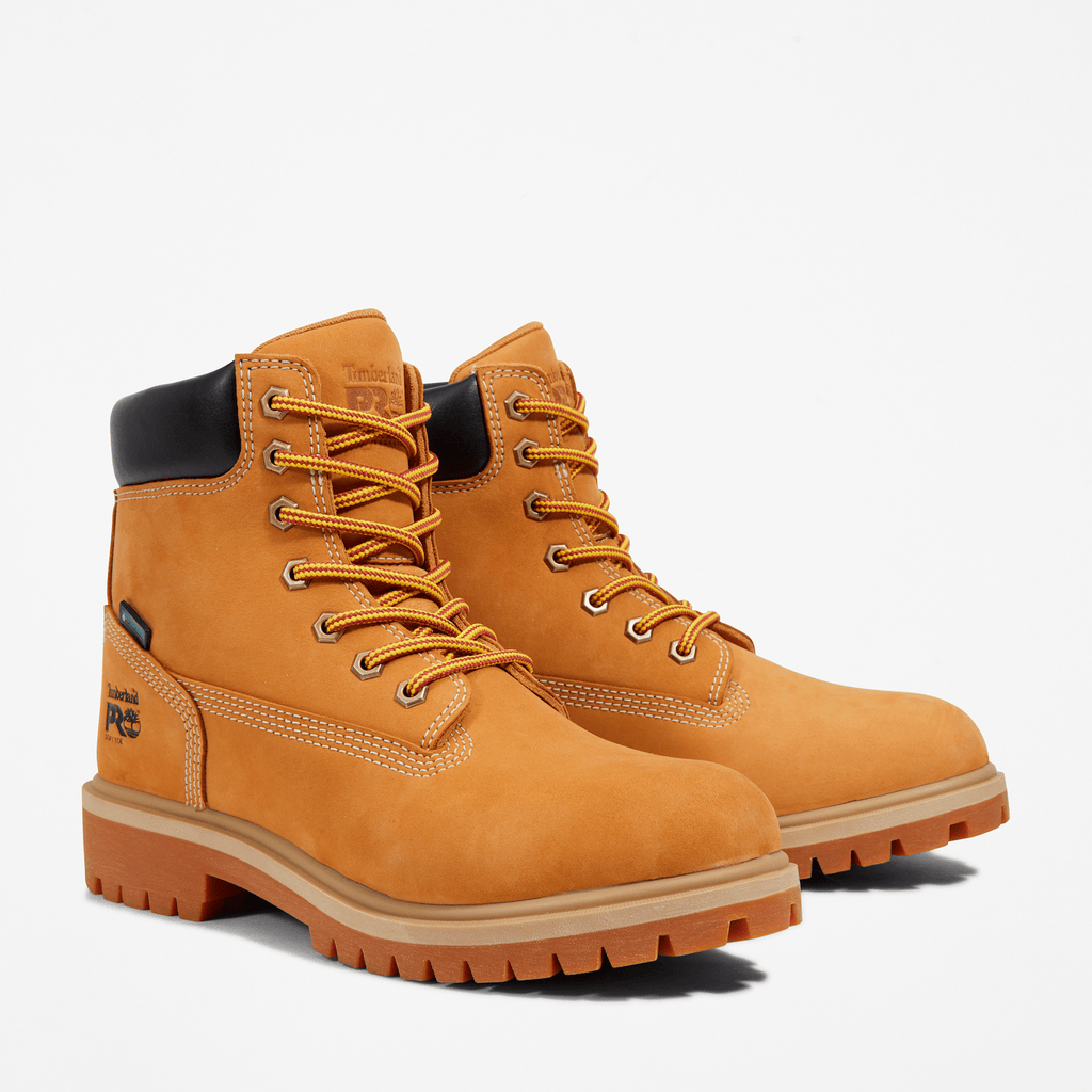 Womens Direct Attach 6 Waterproof Work Boot TBL Wheat ALT4