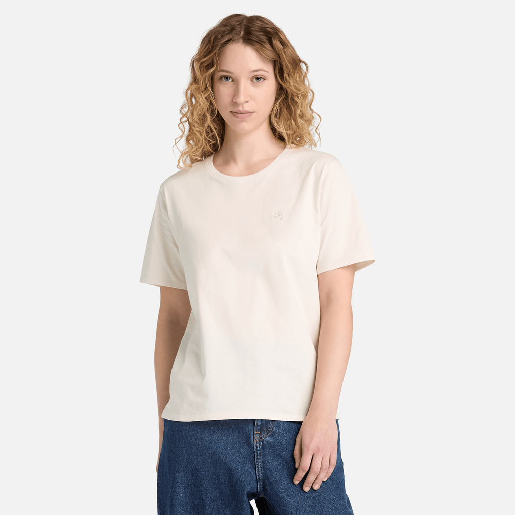 Womens Dunstan ShortSleeve TShirt TBL Vintage White ALT1