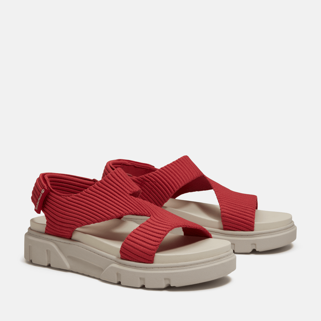 Womens Greyfield Backstrap Sandal TBL Red Knit ALT4