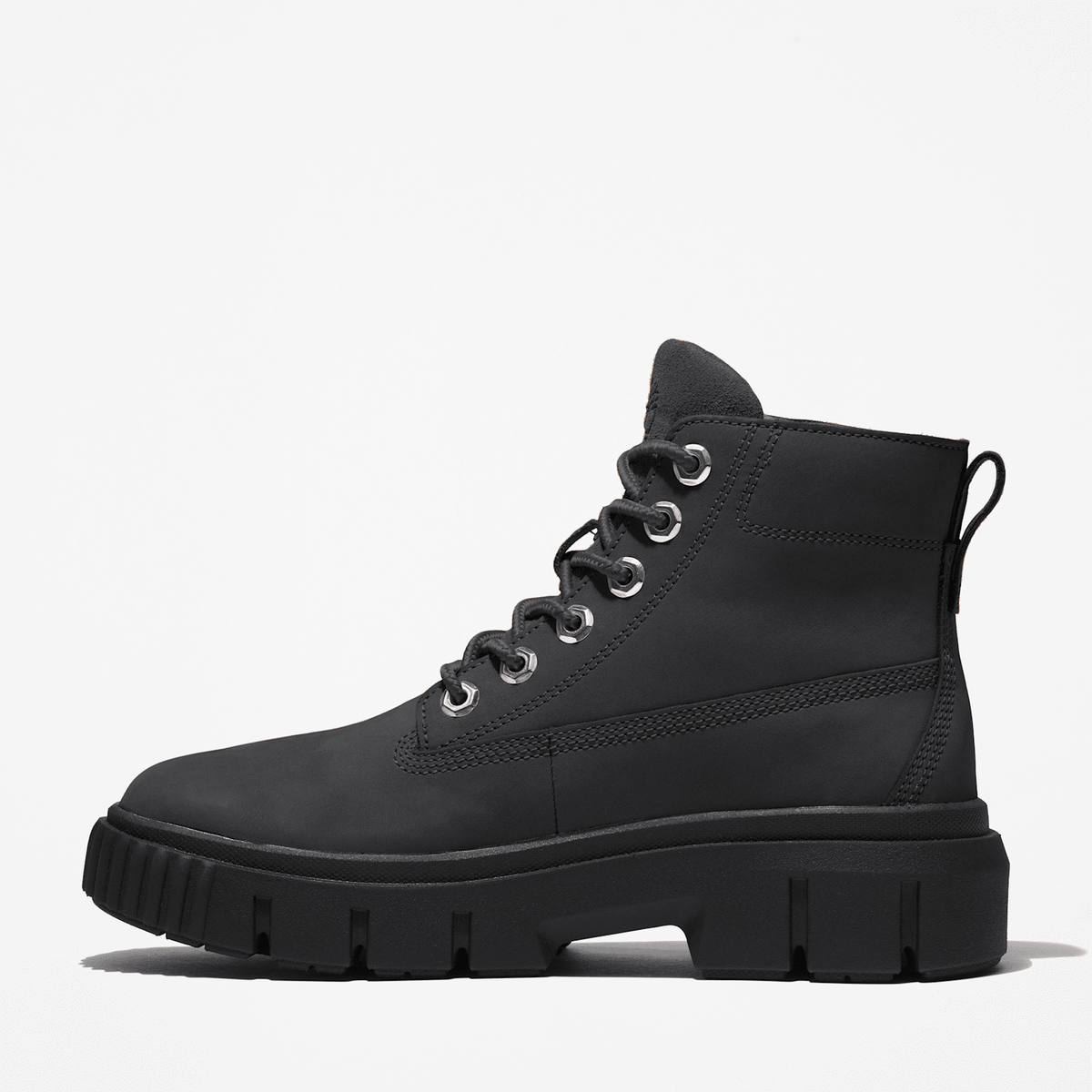 Womens Greyfield Mid LaceUp Boot TBL Black ALT6