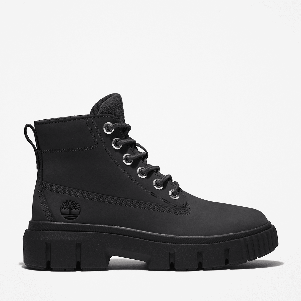 Womens Greyfield Mid LaceUp Boot TBL Black HERO