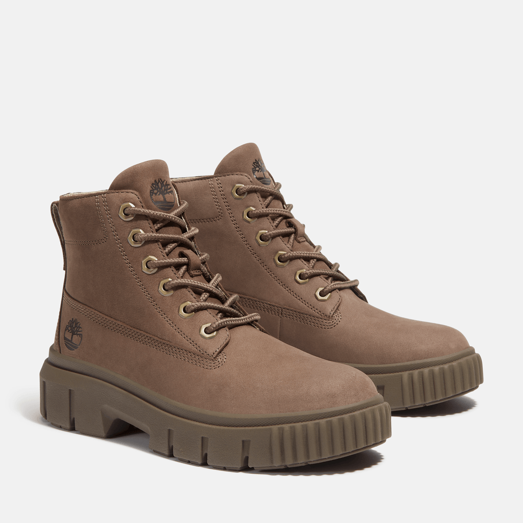 Womens Greyfield Mid LaceUp Boot TBL Brown Nubuck ALT4