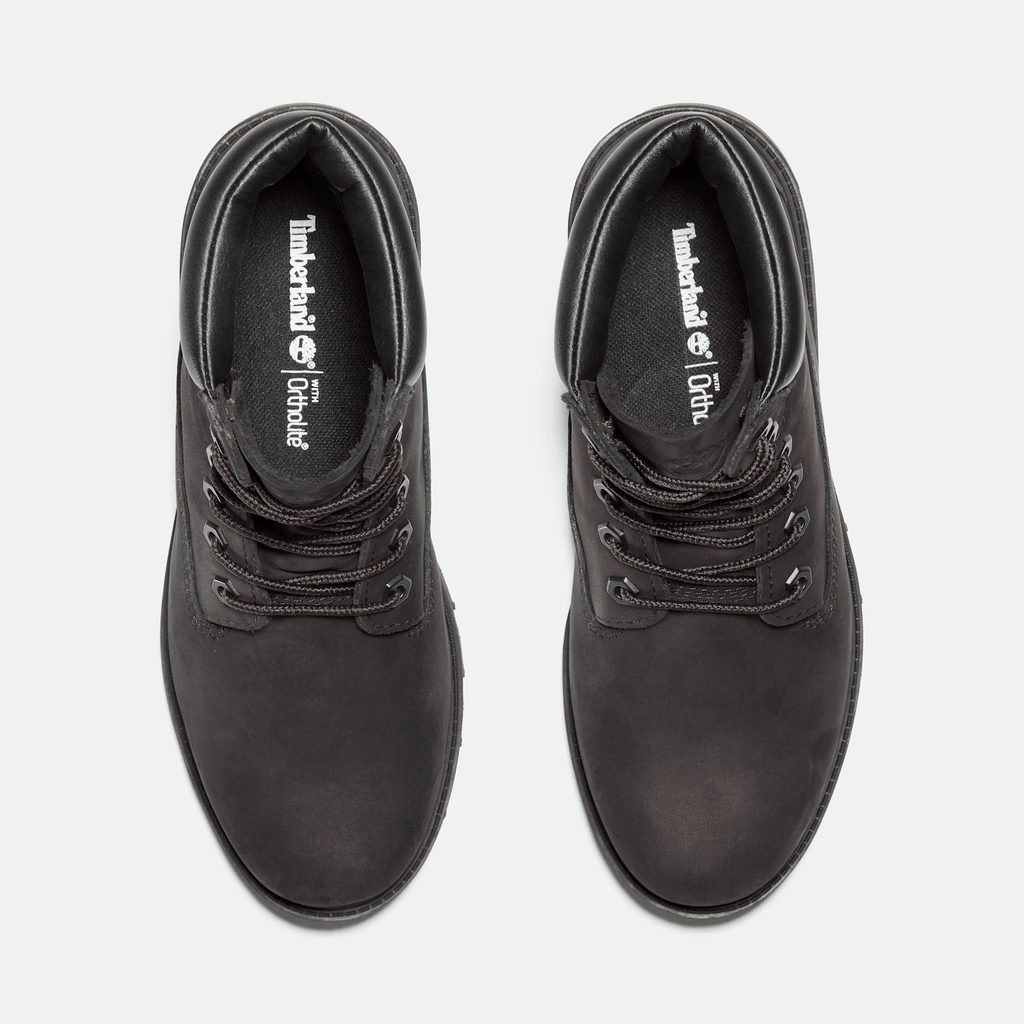 Womens Linden Woods 6Inch Waterproof Boot TBL Black ALT2