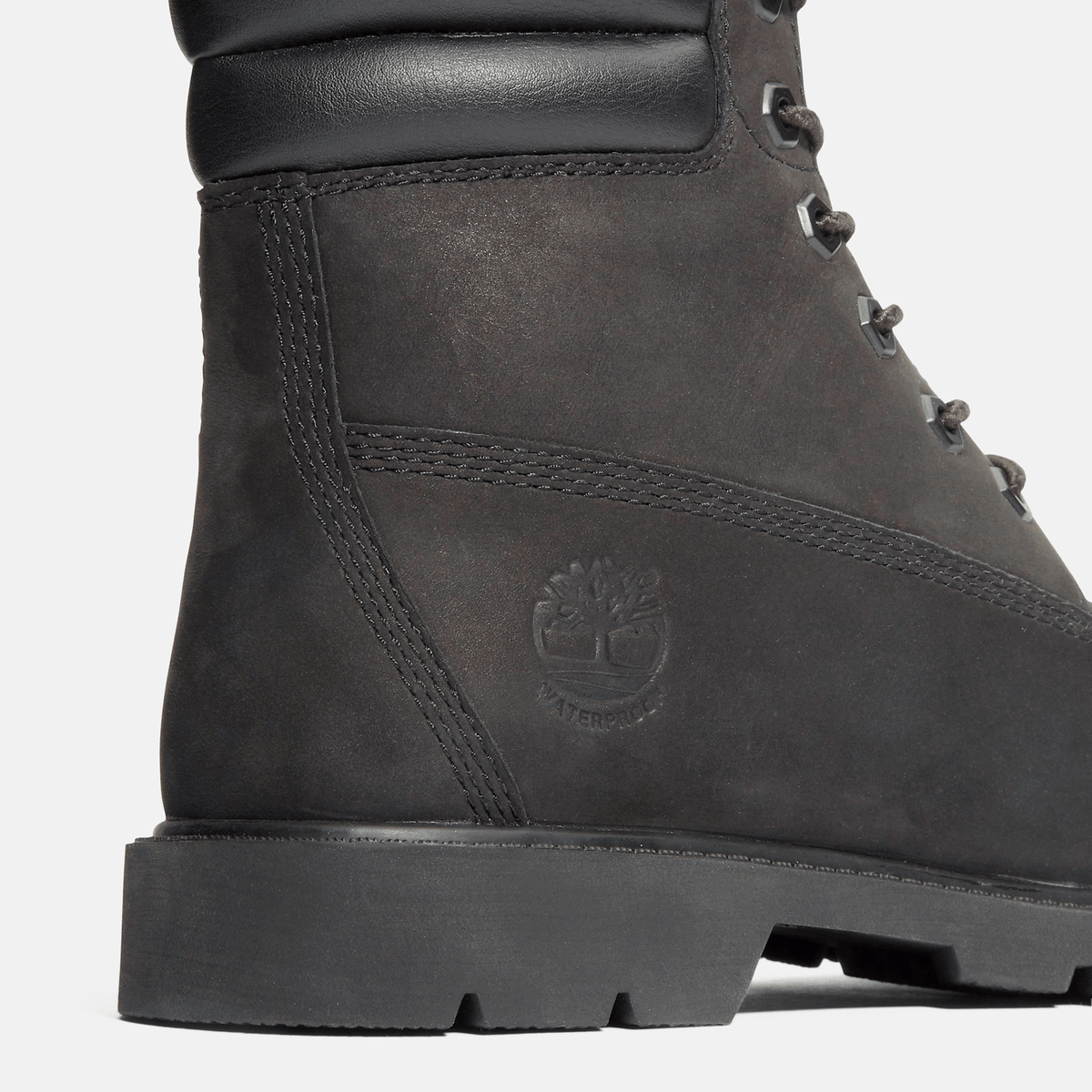 Womens Linden Woods 6Inch Waterproof Boot TBL Black ALT7