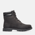 Womens Linden Woods 6Inch Waterproof Boot TBL Black HERO