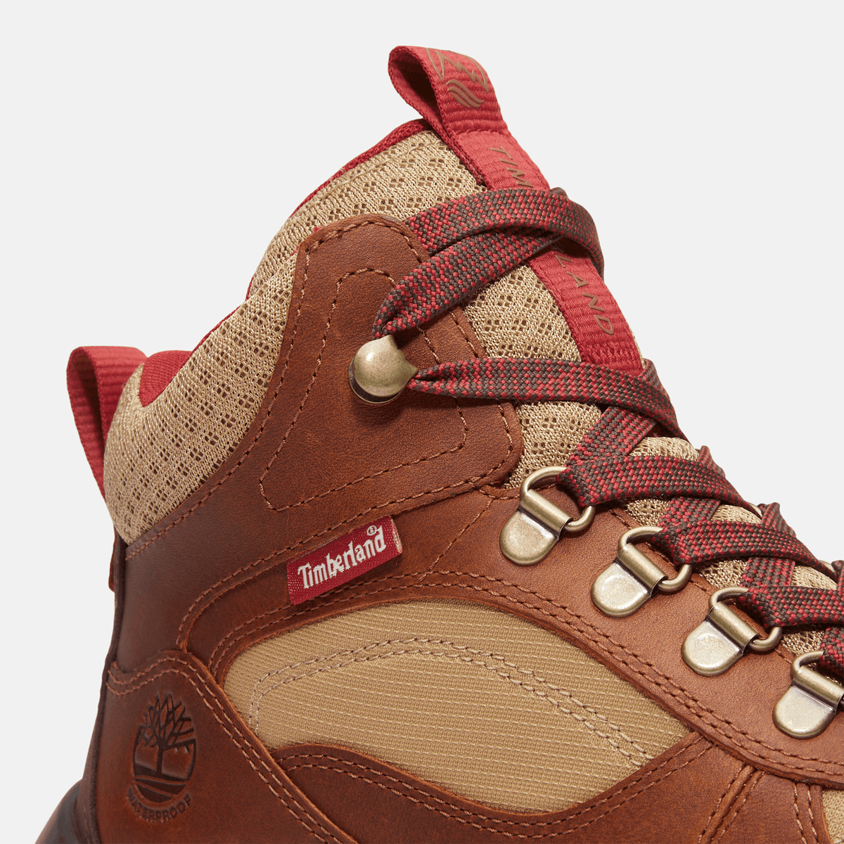 Womens Mt Maddsen Peak Waterproof Hiking Boot TBL Rust FullGrain ALT7