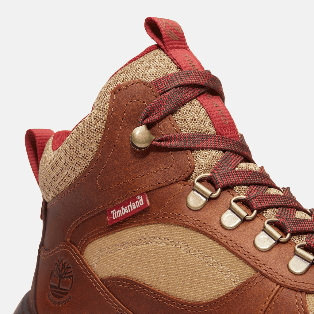 Womens Mt Maddsen Peak Waterproof Hiking Boot TBL Rust FullGrain ALT7