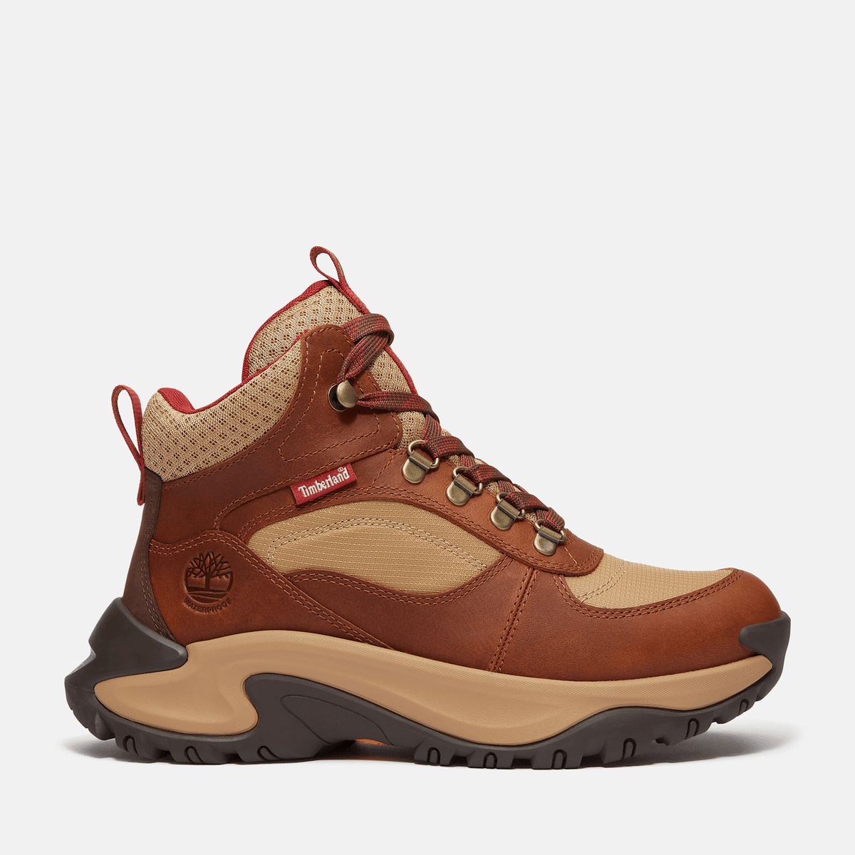 Womens Mt Maddsen Peak Waterproof Hiking Boot TBL Rust FullGrain HERO