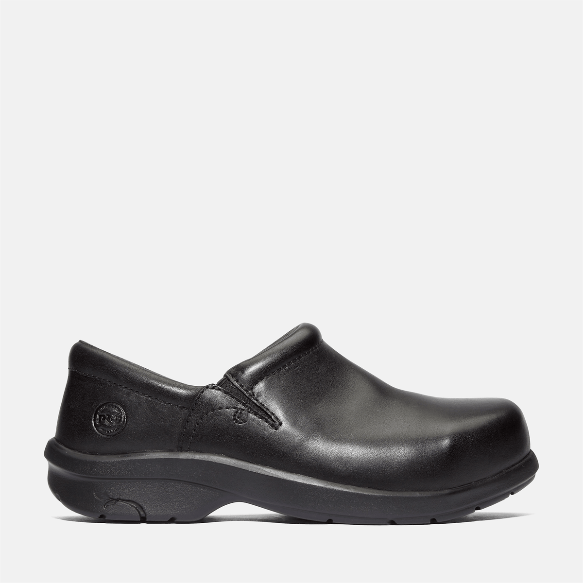 Womens Newbury Casual Alloy Toe Work Shoe TBL Black HERO