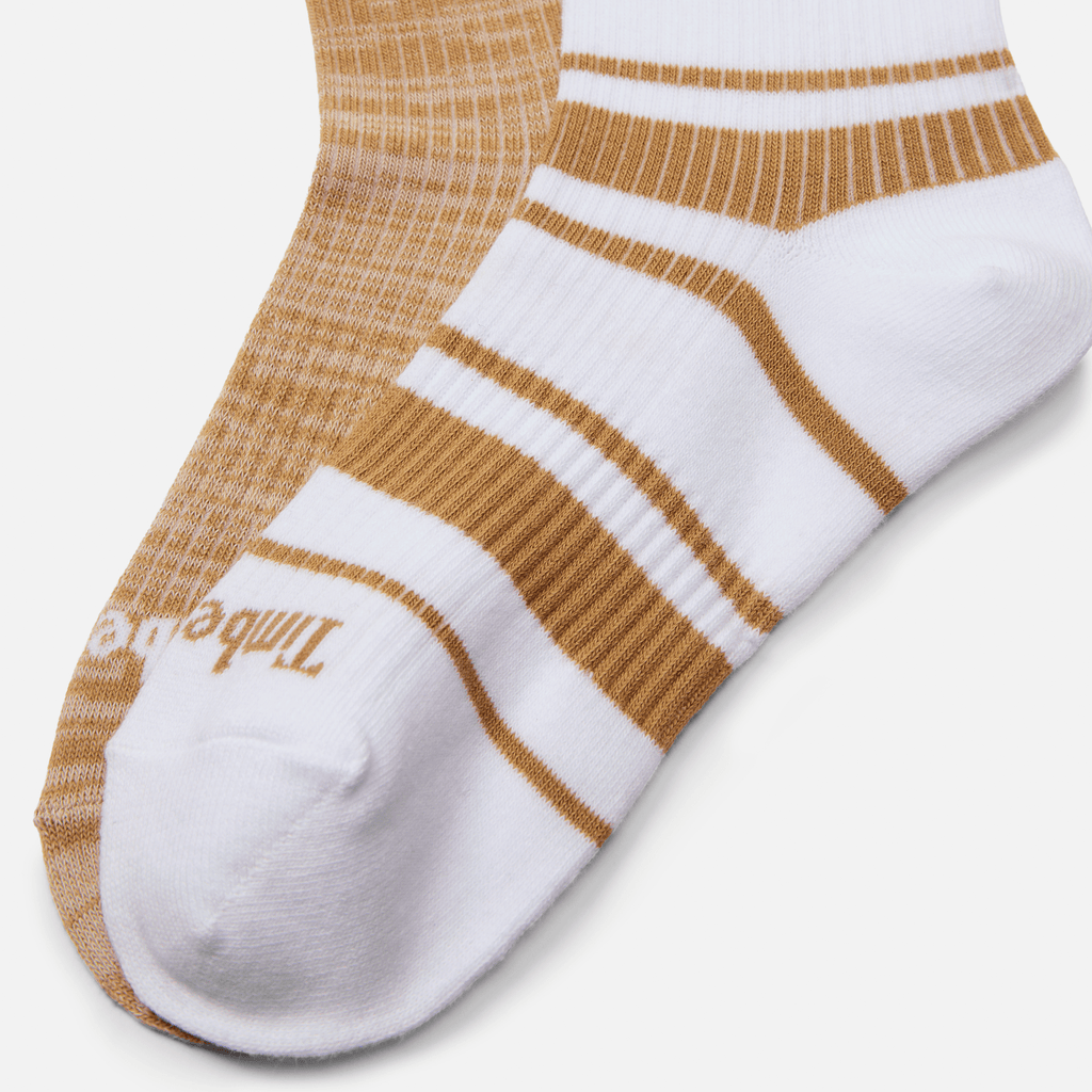 Womens Novelty 2Pack Crew Sock TBL Olive Heather ALT1