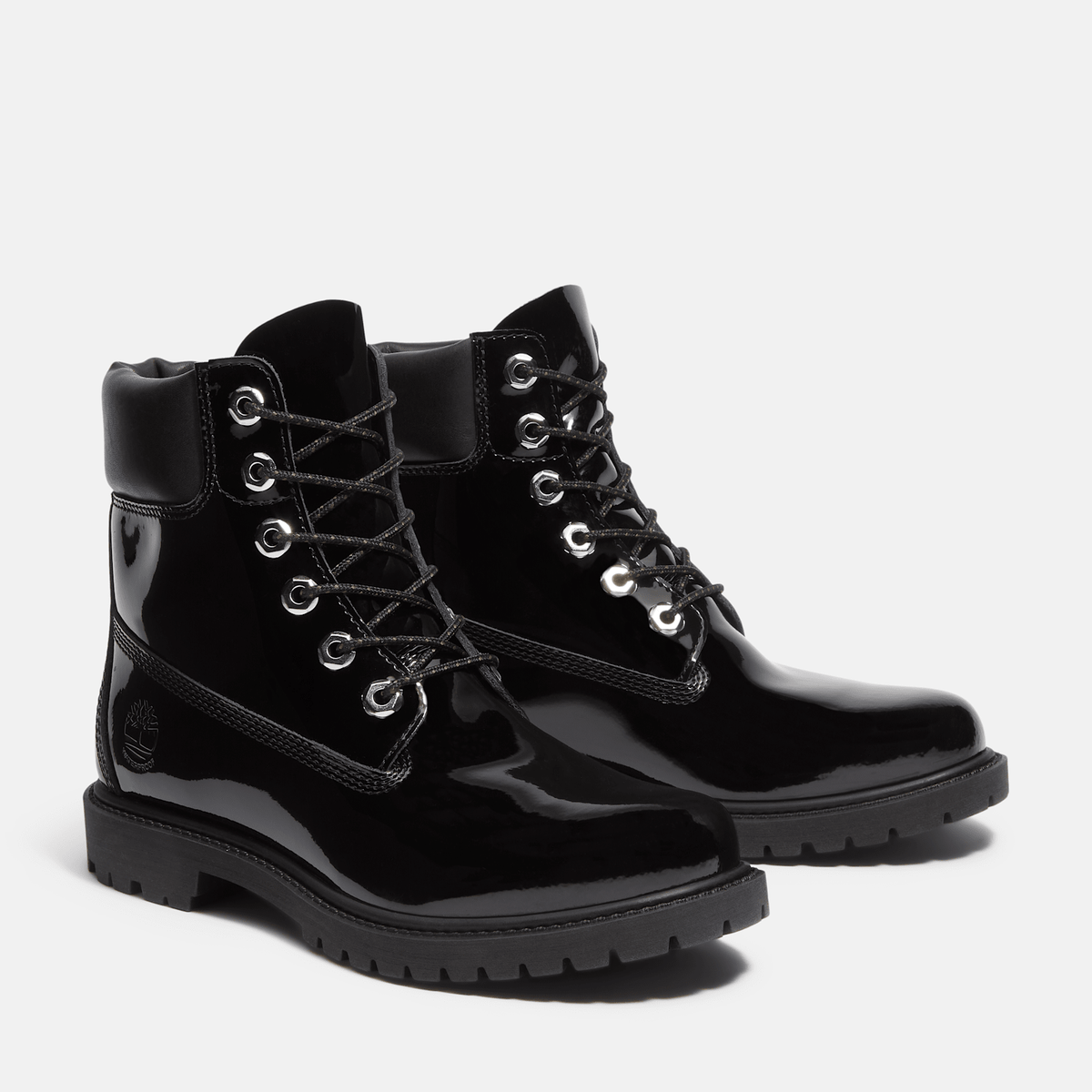 Womens Patent Leather Premium 6Inch Waterproof Boot TBL Black Patent Leather ALT4