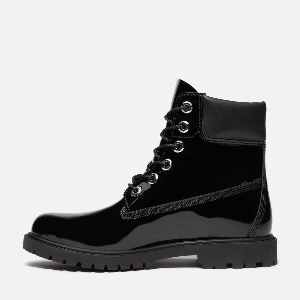 Womens Patent Leather Premium 6Inch Waterproof Boot TBL Black Patent Leather ALT6