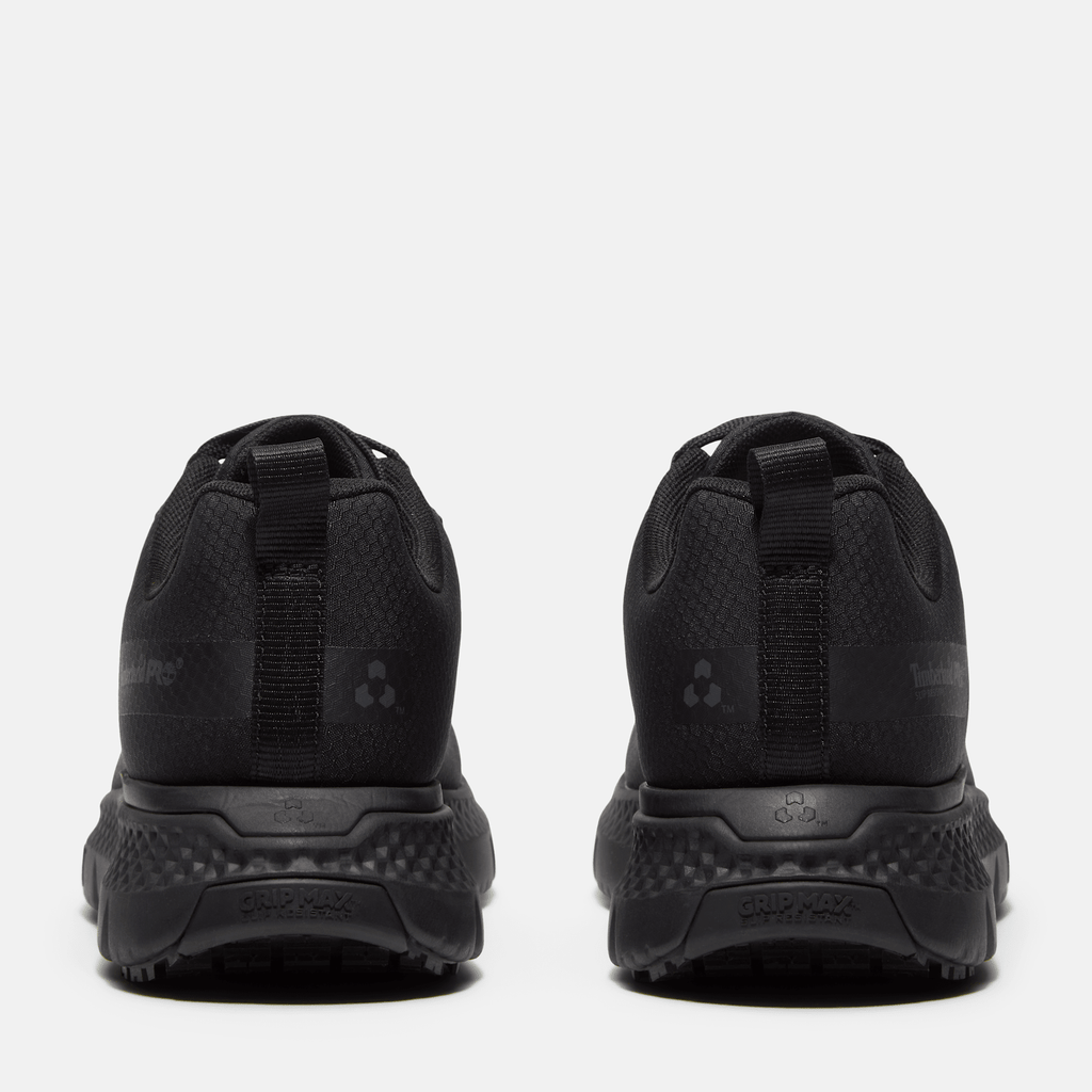 Womens Power Shift SlipResistant Hospitality Work Sneaker TBL Black Ripstop Nylon ALT5