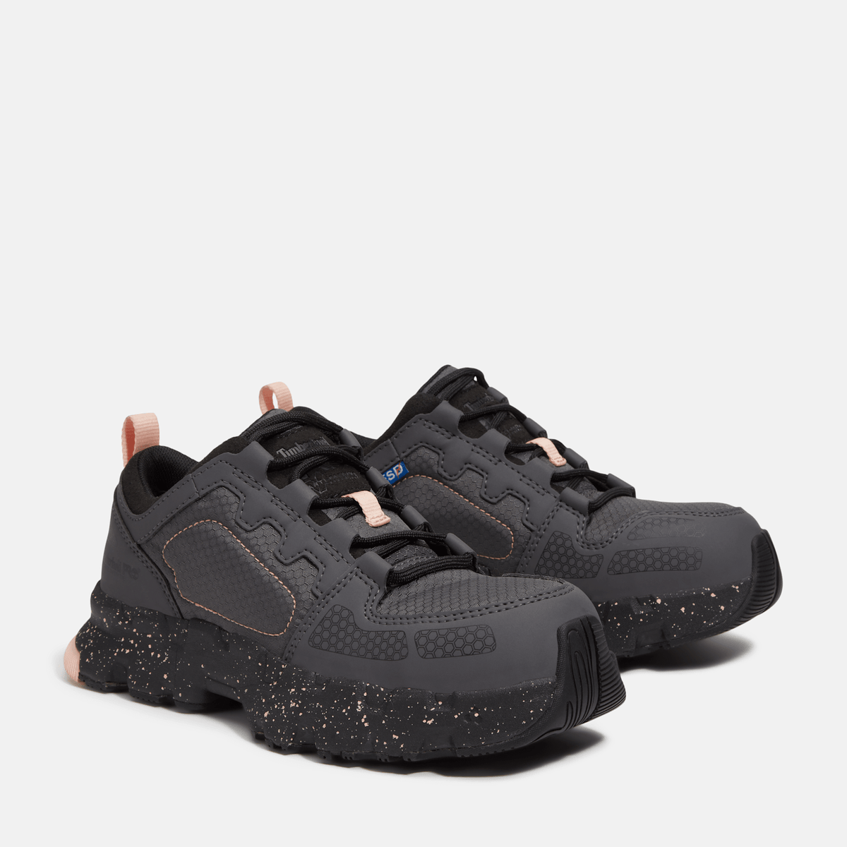 Womens Powertrain EV Composite Toe SD10 Work Sneaker TBL GreyPink ALT4