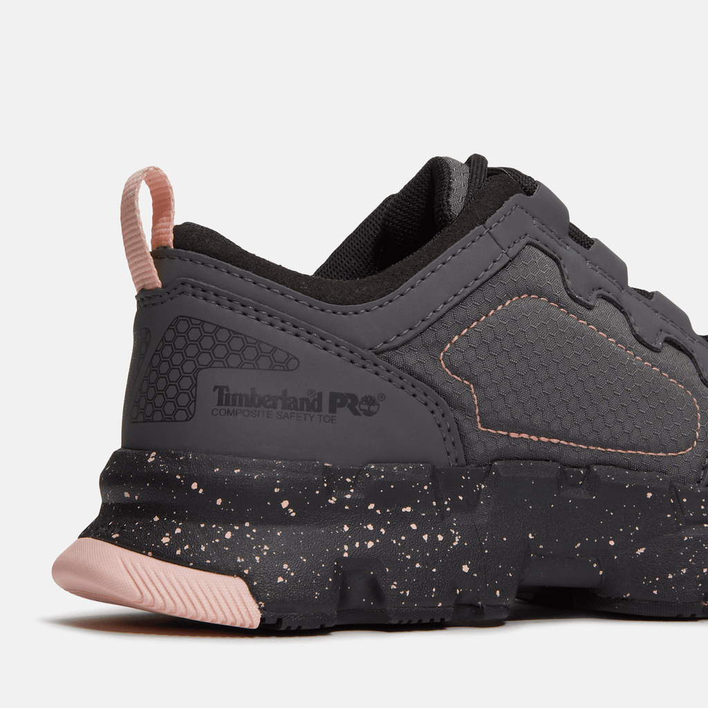 Womens Powertrain EV Composite Toe SD10 Work Sneaker TBL GreyPink ALT7