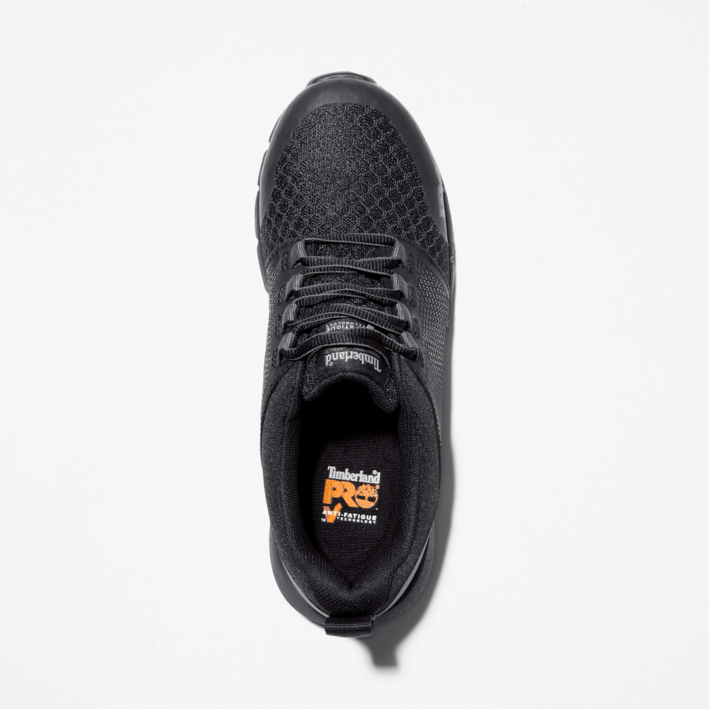 Womens Radius Composite Toe Work Sneaker TBL Black ALT2