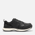 Womens Reaxion Composite Toe Work Sneaker TBL BlackWhite HERO