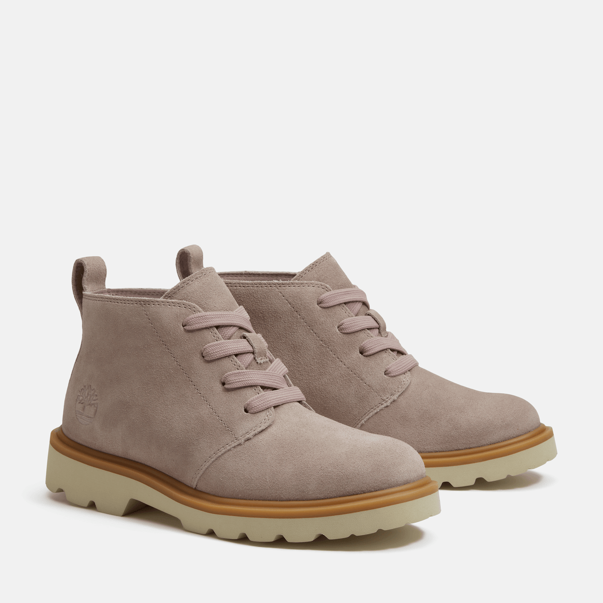 Womens Rowan Way Mid Chukka Boot TBL Light Purple Suede ALT4